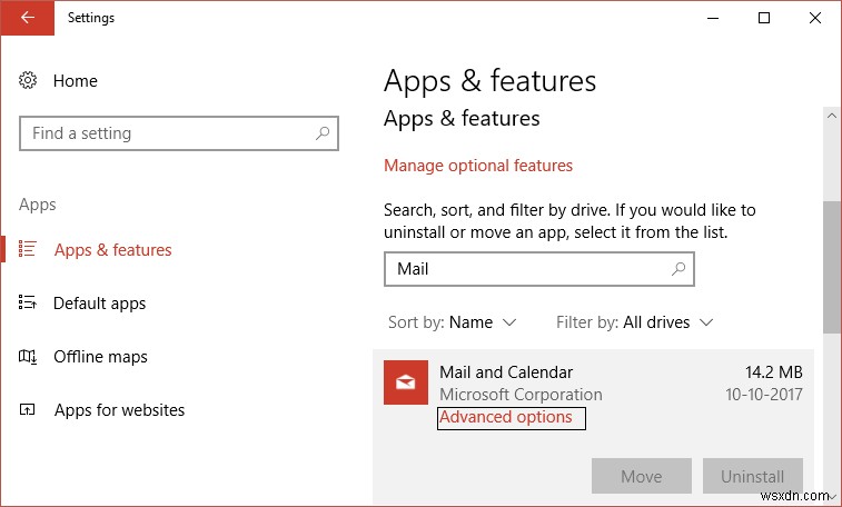 แก้ไขแอปอีเมลและปฏิทินขัดข้องเมื่อเปิดใน Windows 10 