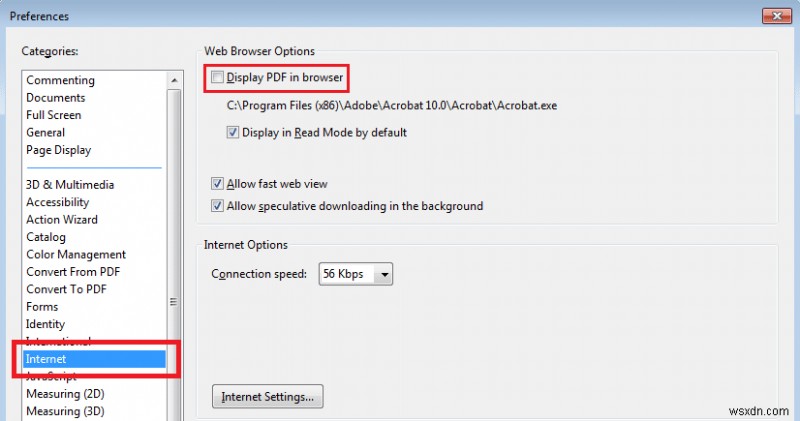 แก้ไขไม่สามารถเปิดไฟล์ PDF ใน Internet Explorer 