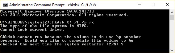 ข้อผิดพลาดของฟังก์ชัน MS-DOS ไม่ถูกต้องใน Windows 10 [แก้ไขแล้ว] 