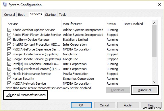 ข้อผิดพลาดของตัวติดตั้ง NVIDIA ล้มเหลวใน Windows 10 [แก้ไขแล้ว] 