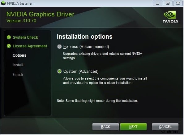 ข้อผิดพลาดของตัวติดตั้ง NVIDIA ล้มเหลวใน Windows 10 [แก้ไขแล้ว] 