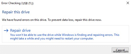 [แก้ไขแล้ว] กรุณาใส่ดิสก์ลงใน Removable Disk Error 
