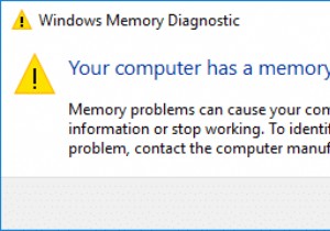 แก้ไขคอมพิวเตอร์ของคุณมีปัญหาหน่วยความจำ 