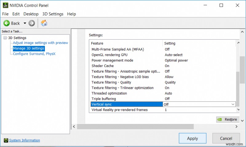 ไดรเวอร์โหมดเคอร์เนล NVIDIA หยุดตอบสนอง [แก้ไขแล้ว] 