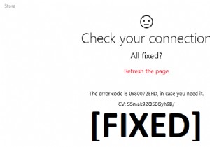 แก้ไข Windows 10 Store Error Code 0x80072efd 