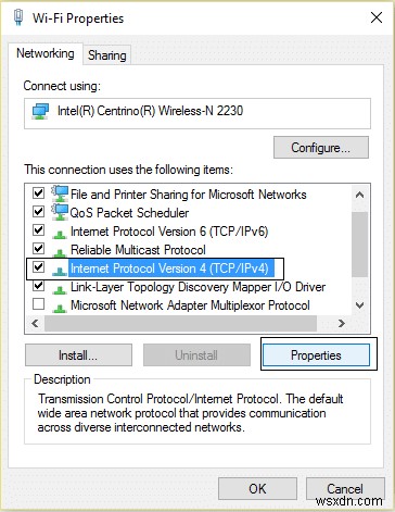 แก้ไข DHCP ไม่ได้เปิดใช้งานสำหรับ WiFi ใน Windows 10 