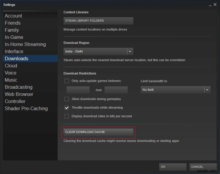 แก้ไขข้อผิดพลาด Steam ไม่สามารถโหลด steamui.dll 