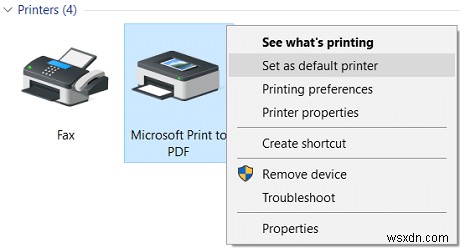 [แก้ไขแล้ว] Microsoft Print เป็น PDF ไม่ทำงาน 