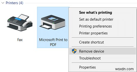 [แก้ไขแล้ว] Microsoft Print เป็น PDF ไม่ทำงาน 