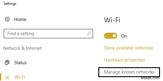 แก้ไข WiFi ไม่เชื่อมต่อโดยอัตโนมัติใน Windows 10 