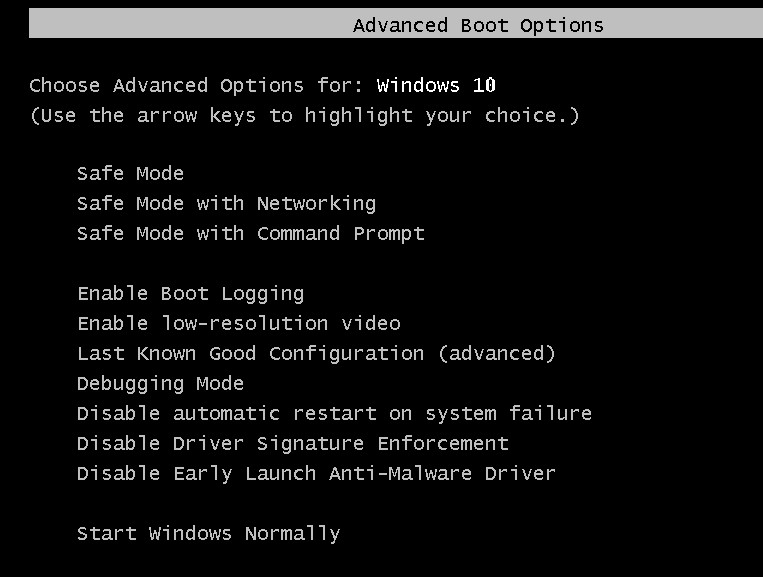 แก้ไขข้อผิดพลาด winload.efi หรือเสียหาย 