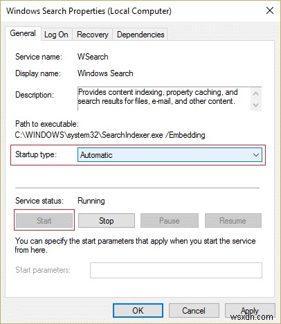 แก้ไขการใช้งาน CPU สูงของ Searchindexer.exe 