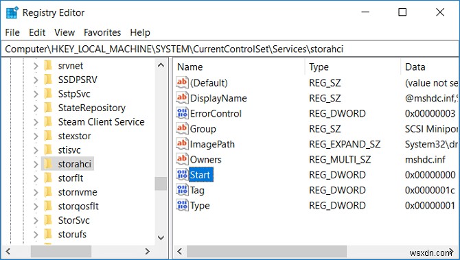 วิธีเปิดใช้งานโหมด AHCI ใน Windows 10 