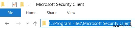 ถอนการติดตั้ง Microsoft Security Essentials ใน Windows 10 