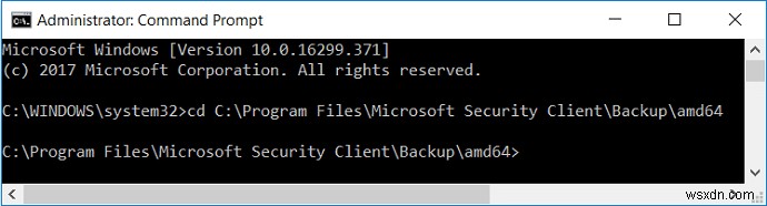 ถอนการติดตั้ง Microsoft Security Essentials ใน Windows 10 