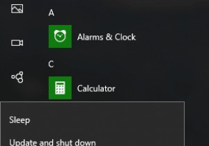 ปิด Windows 10 โดยไม่ต้องติดตั้งการอัปเดต 