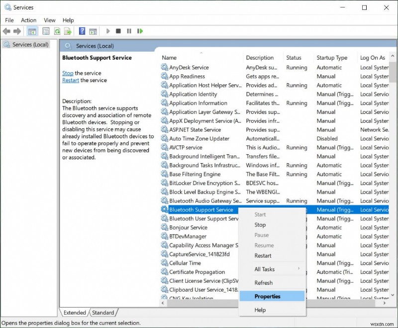 แก้ไข Bluetooth ไม่ทำงานหลังจากอัปเดตผู้สร้าง Windows 10 