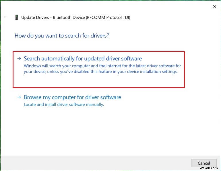 แก้ไข Bluetooth ไม่ทำงานหลังจากอัปเดตผู้สร้าง Windows 10 