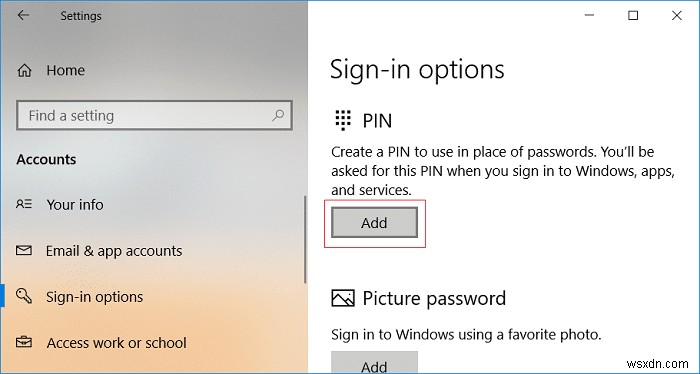 วิธีเพิ่ม PIN ให้กับบัญชีของคุณใน Windows 10