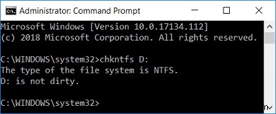 วิธียกเลิก Chkdsk ตามกำหนดการใน Windows 10 