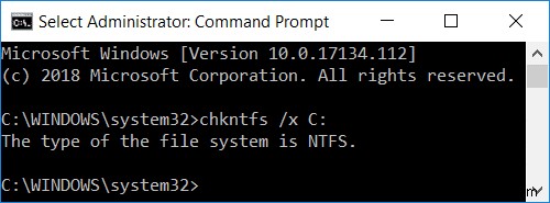 วิธียกเลิก Chkdsk ตามกำหนดการใน Windows 10 