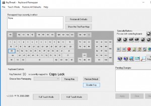 เปิดหรือปิดคีย์ Caps Lock ใน Windows 10 