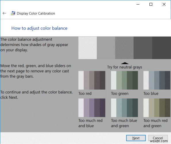 วิธีการปรับเทียบสีของจอภาพใน Windows 10