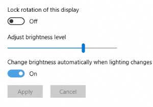 วิธีเปิดใช้งานหรือปิดใช้งาน Adaptive Brightness ใน Windows 10 