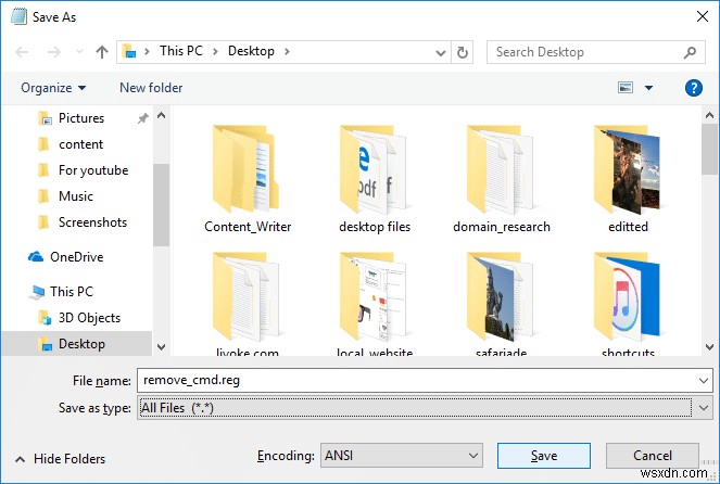 เพิ่มหน้าต่างคำสั่งเปิดที่นี่ในฐานะผู้ดูแลระบบใน Windows 10 Context Menu 