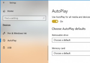 เปิดหรือปิดการเล่นอัตโนมัติใน Windows 10 