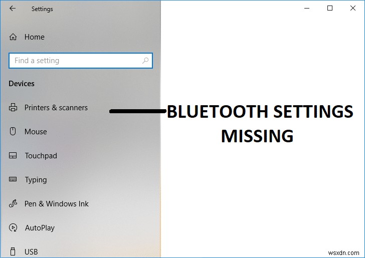 แก้ไข Bluetooth ที่หายไปจากการตั้งค่า Windows 10 