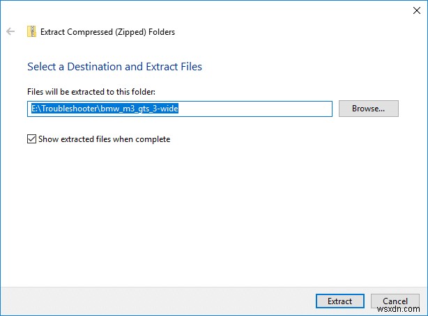 Zip หรือ Unzip ไฟล์และโฟลเดอร์ใน Windows 10 