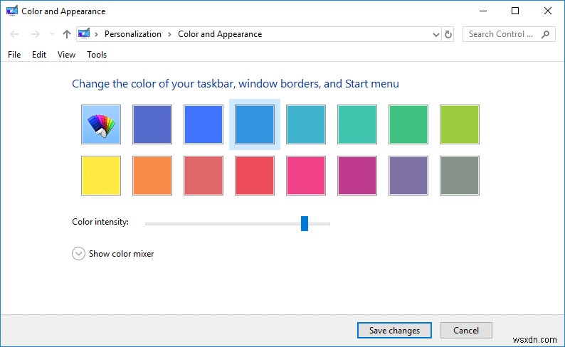 เข้าถึงสีและลักษณะที่ปรากฏได้อย่างง่ายดายใน Windows 10 