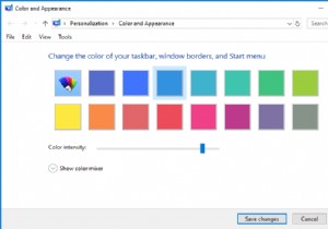 เข้าถึงสีและลักษณะที่ปรากฏได้อย่างง่ายดายใน Windows 10 
