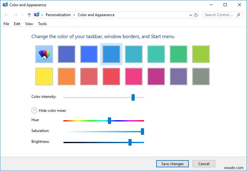 เข้าถึงสีและลักษณะที่ปรากฏได้อย่างง่ายดายใน Windows 10 