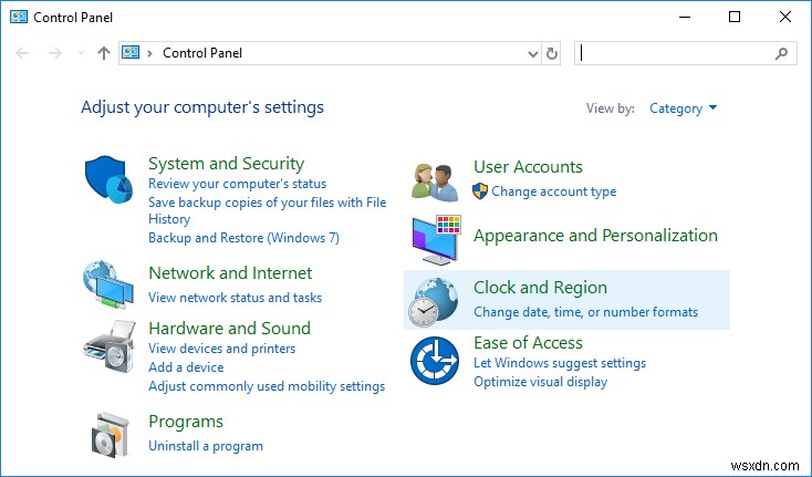 วิธีการเปลี่ยนประเทศหรือภูมิภาคใน Windows 10