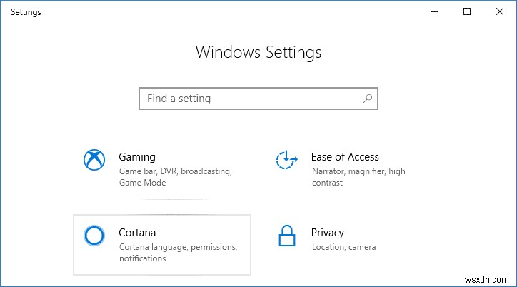 เปิดใช้งานหรือปิดใช้งาน Cortana บนหน้าจอล็อคของ Windows 10
