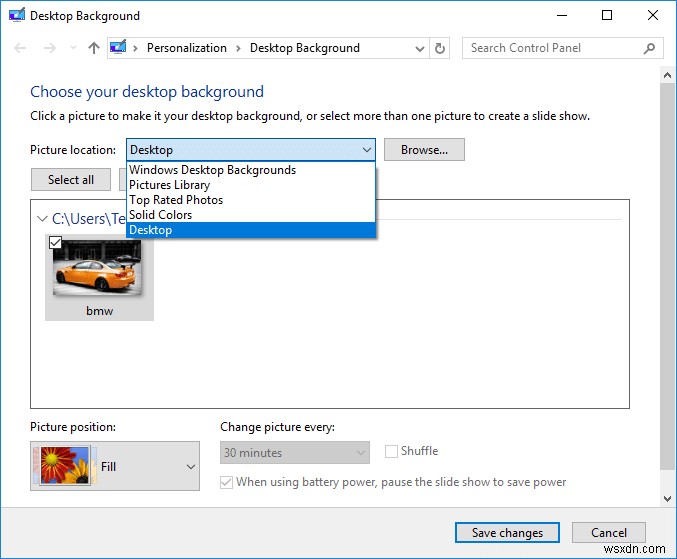 วิธีเปลี่ยนวอลเปเปอร์เดสก์ท็อปใน Windows 10 