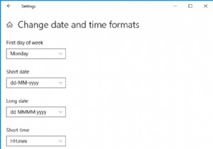 วิธีเปลี่ยนรูปแบบวันที่และเวลาใน Windows 10 