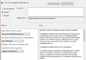 เปิดหรือปิด Credential Guard ใน Windows 10 