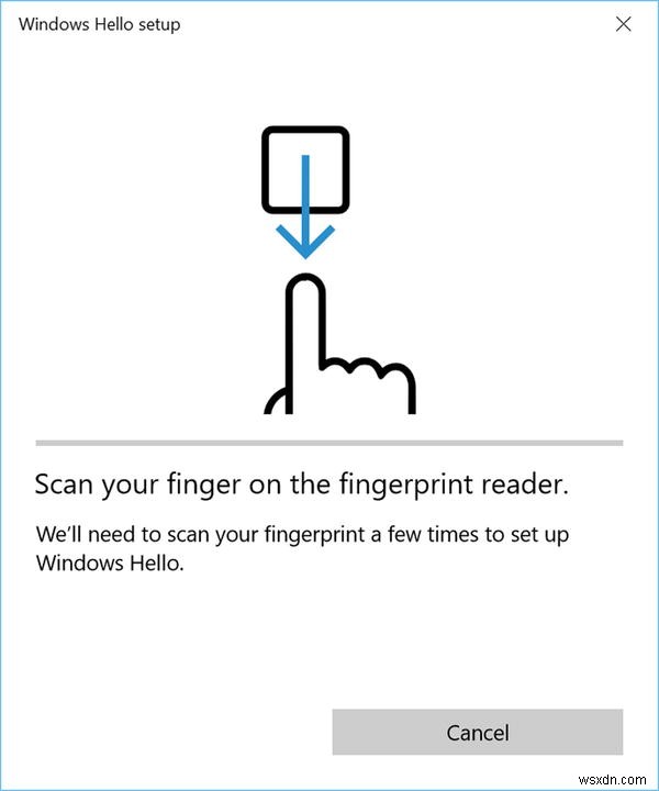 เปิดใช้งานหรือปิดใช้งานผู้ใช้โดเมนลงชื่อเข้าใช้ Windows 10 โดยใช้ Biometrics