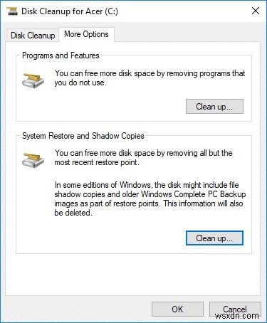 วิธีใช้การล้างข้อมูลบนดิสก์ใน Windows 10 