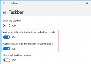 แก้ไขแถบงาน Windows 10 ไม่ซ่อน 