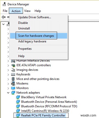 แก้ไขตัวเลือกในการเปิดหรือปิด Bluetooth หายไปจาก Windows 10 