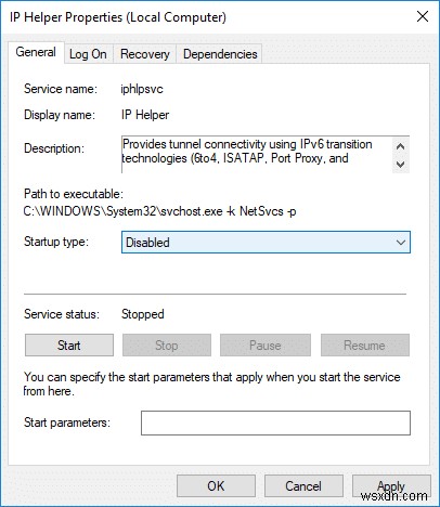 แก้ไขการเชื่อมต่อ IPv6 ไม่มีการเข้าถึงอินเทอร์เน็ตบน Windows 10 