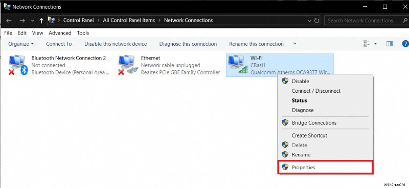 แก้ไขการเชื่อมต่อ IPv6 ไม่มีการเข้าถึงอินเทอร์เน็ตบน Windows 10 