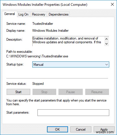 แก้ไข Windows Modules Installer Worker การใช้งาน CPU สูง 