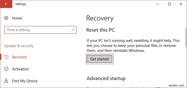 แก้ไขเมนูเริ่มไม่ทำงานใน Windows 10 