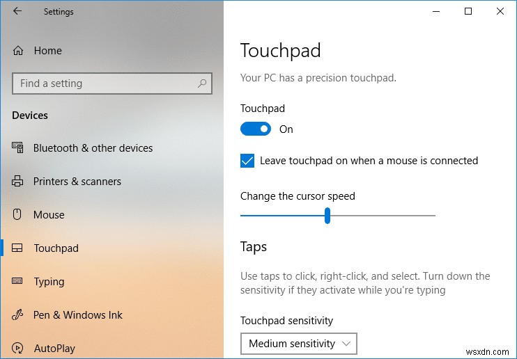 แก้ไข HP Touchpad ไม่ทำงานใน Windows 10 