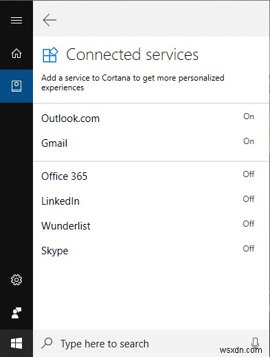 วิธีเชื่อมต่อ Cortana กับบัญชี Gmail ใน Windows 10 